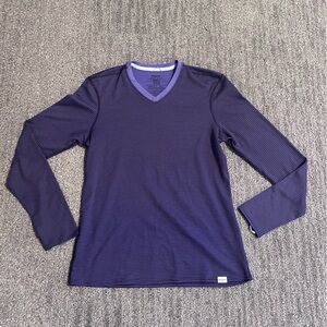 Women’s Patagonia Capilene Polartec Long Sleeve Shirt Large Purple Layering